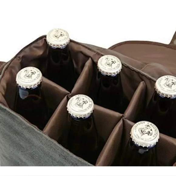 Legacy Picnic Time Beer/Water Caddy Cooler Tote With Opener NWT - Picture 5 of 10